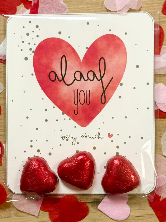 DIY Valentinstag Tütchen – „Alaaf You“ | Karneval Geschenk | Sofortiger Download - PlottaCarlotta